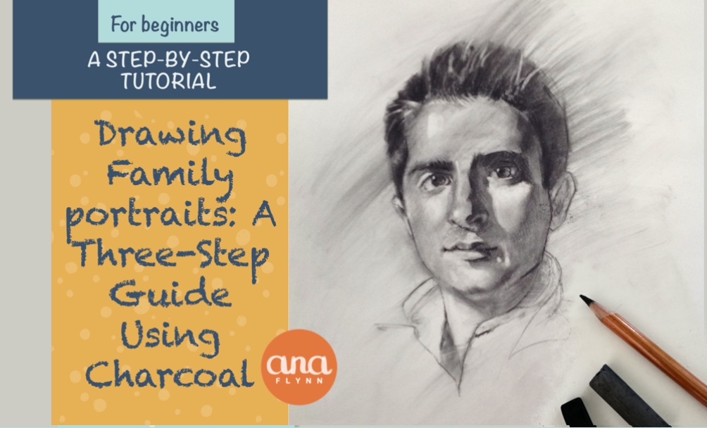 Drawing Family portraits: A Three-Step Guide Using Charcoal