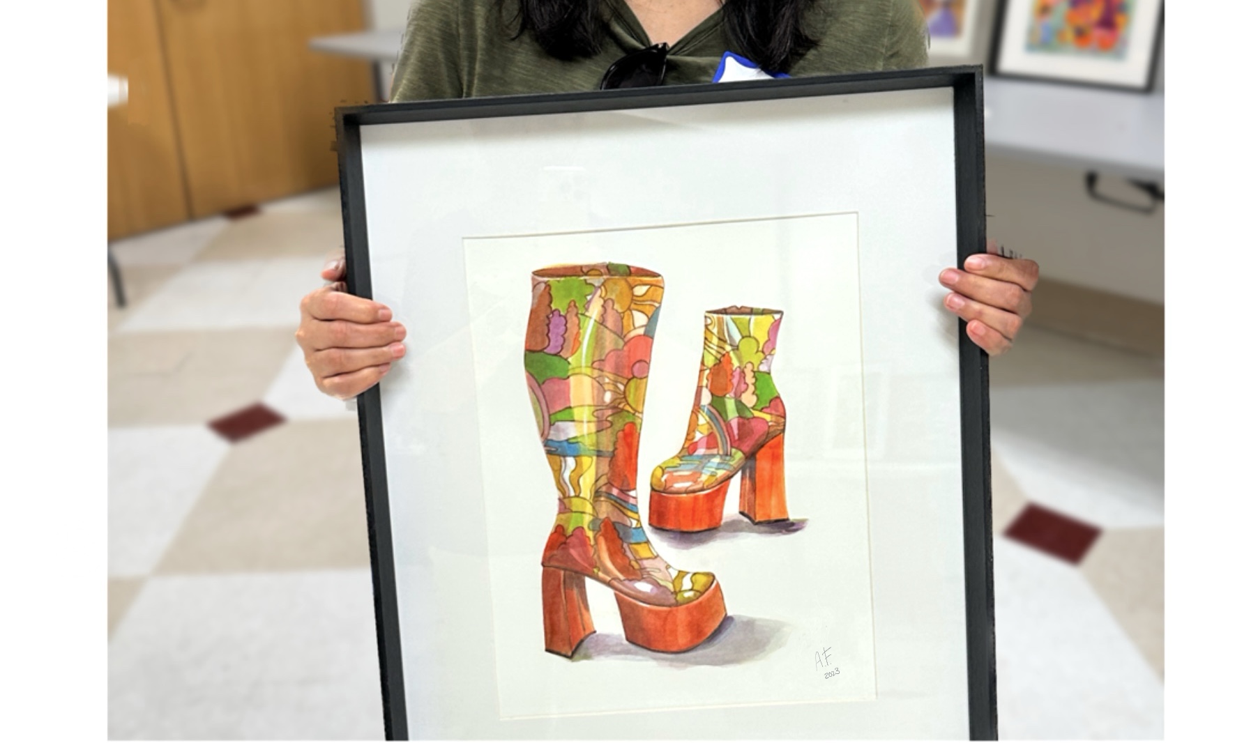 A 70s-Inspired Win- “Boots for Walking”