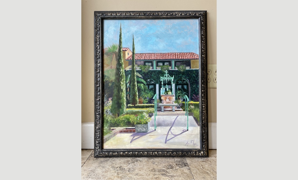 From the Attic to a Wedding-The Painting I Almost Threw Away